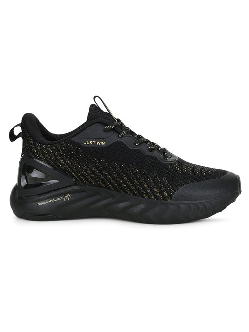 GARNATE Black Men's Running Shoes